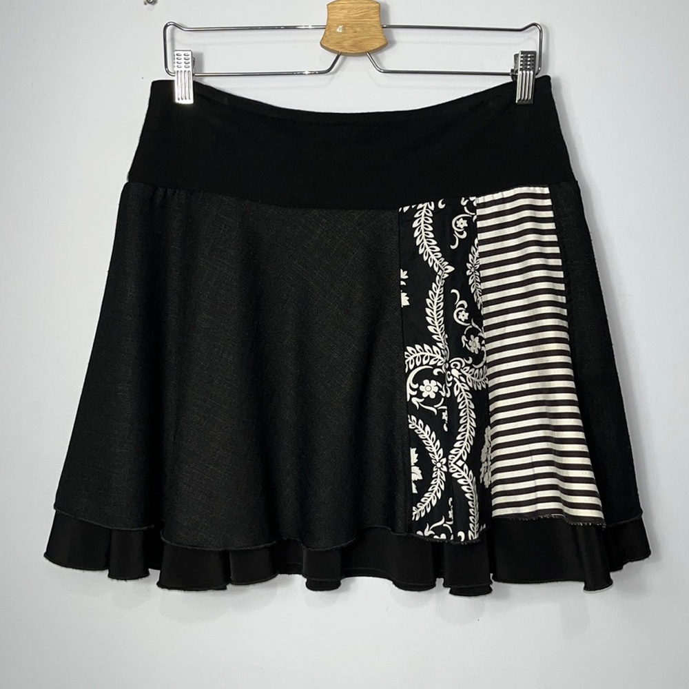 Black Circle Skirt by ANNIE 50 Montreal Pull On Layer
